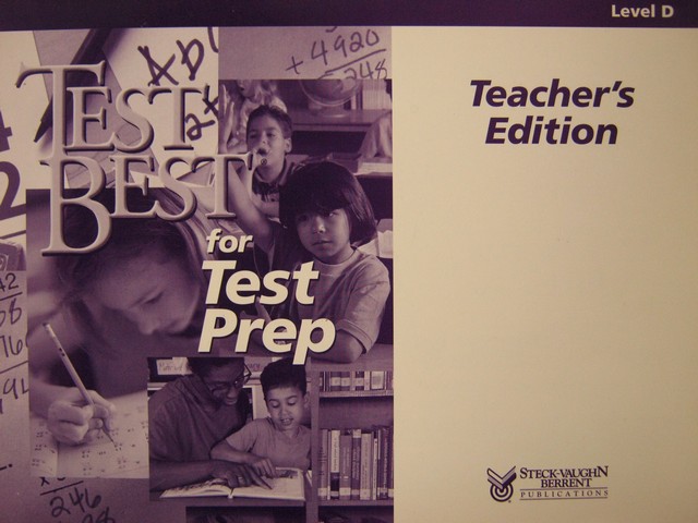 (image for) Test Best for Test Prep Level D Grade 4 TE (TE)(P)