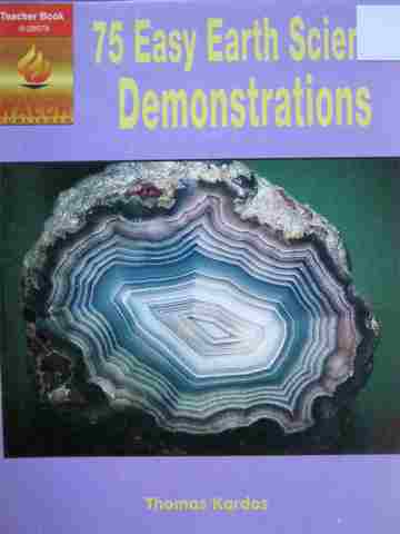 (image for) 75 Easy Earth Science Demonstrations (P) by Thomas Kardos