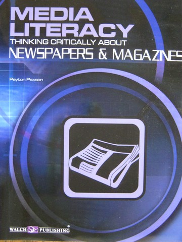 (image for) Media Literacy Thinking Critically about Newspapers (P)