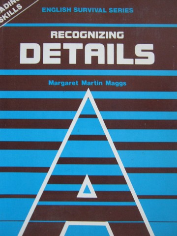 (image for) English Survival Series Recognizing Details A (P) by Maggs