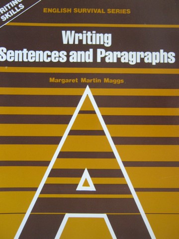 (image for) English Survival Series Writing Sentences & Paragraphs A (P)