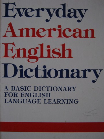 (image for) Everyday American English Dictionary (H) by Richard A. Spears