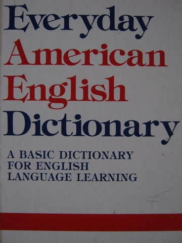 (image for) Everyday American English Dictionary (H) by Richard A. Spears
