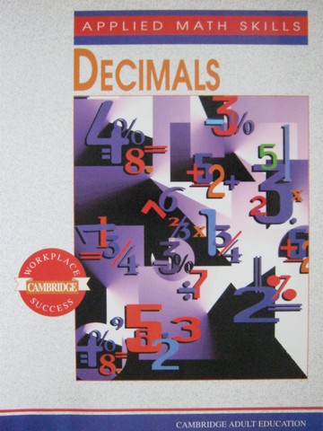 (image for) Applied Math Skills Decimals (P) by Mark Moscowitz