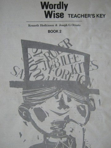 (image for) Wordly Wise Book 2 Teacher's Key (TE)(P)