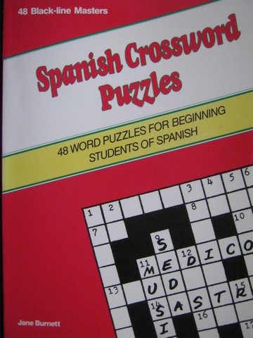 (image for) Spanish Crossword Puzzles (P) by Jane Burnett