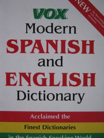 (image for) VOX Modern Spanish & English Dictionary (H)