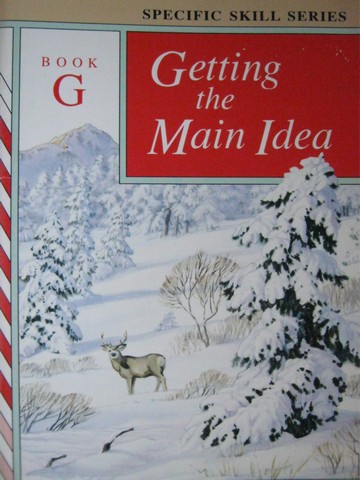 (image for) Specific Skill Series Getting the Main Idea G 4th Edition (P)