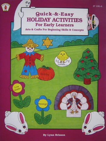 (image for) Quick-&-Easy Holiday Activities for Early Learners (P)