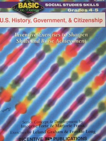 (image for) Basic Not Boring Series US History Government Citizenship (P)