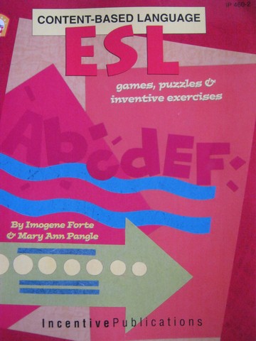 (image for) ESL Content-Based Language Games Puzzles & Inventive (P)