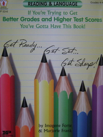 (image for) Better Grades & Higher Test Scores Grades 4-6 (P) by Forte,