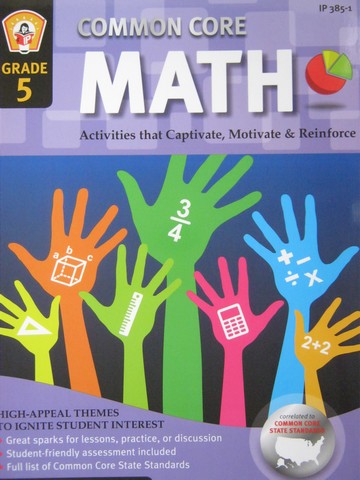 (image for) Common Core Math Activities That Captivate Motivate & Reinforce Grade 5 (P) by Marjorie Frank