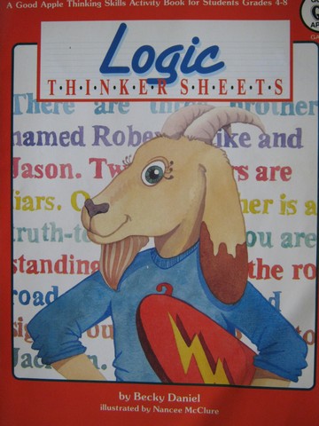 (image for) Logic Thinker Sheets Activity Book for Students Grades 4-8 (P)