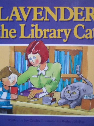 (image for) Read-Alongs Lavender the Library Cat (P) by Joy Cowley