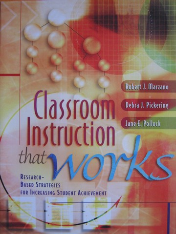 (image for) Classroom Instruction That Works Research-Based Strategies (P)