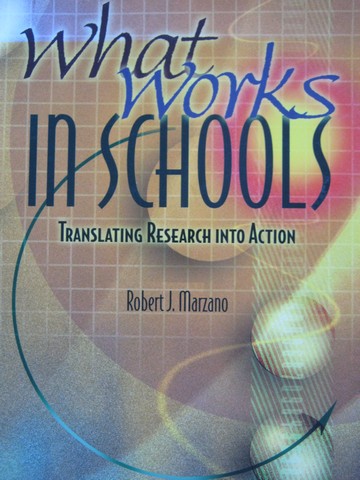 (image for) What Works in Schools (P) by Robert J Marzano