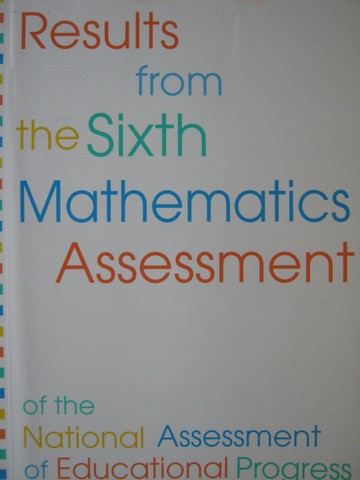 (image for) Results from the Sixth Mathematics Assessment of the National Assessment of Educational Progress (P)