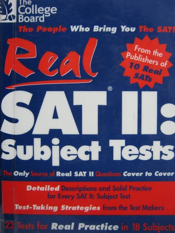 (image for) Real SAT II Subject Tests (P)