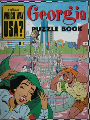 (image for) Which Way USA? Georgia Puzzle Book (P) by Andrew Gutelle
