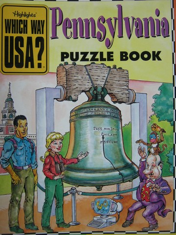 (image for) Which Way USA? Pennsylvania Puzzle Book (P) by Andrew Gutelle