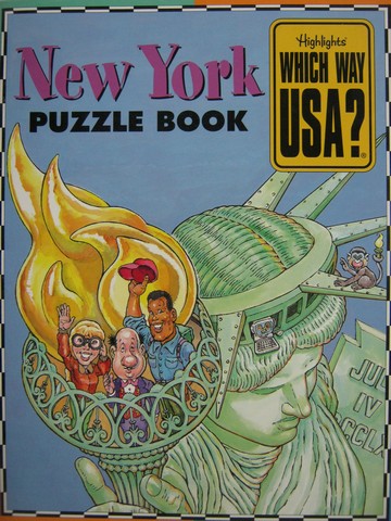 (image for) Which Way USA? New York Puzzle Book (P) by Andrew Gutelle