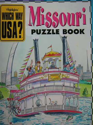 (image for) Which Way USA? Missouri Puzzle Book (P) by Andrew Gutelle