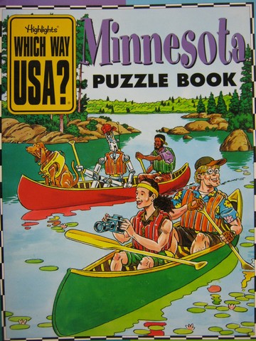 (image for) Which Way USA? Minnesota Puzzle Book (P) by Andrew Gutelle