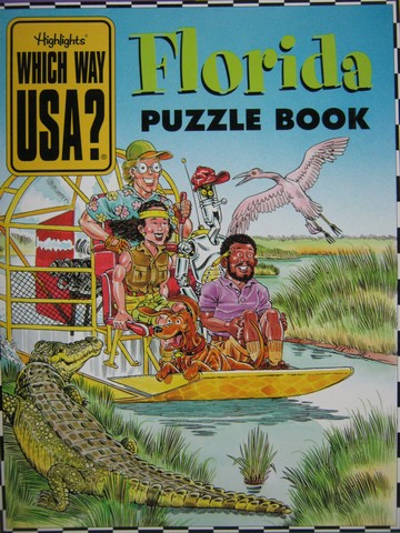 (image for) Which Way USA? Florida Puzzle Book (P) by Andrew Gutelle