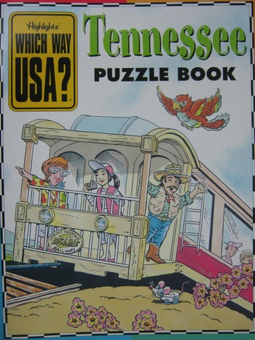 (image for) Which Way USA? Tennessee Puzzle Book (P) by Andrew Gutelle