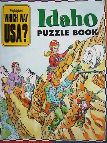 (image for) Which Way USA? Idaho Puzzle Book (P) by Andrew Gutelle