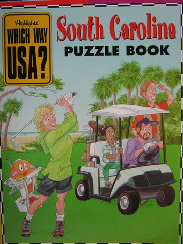 (image for) Which Way USA? South Carolina Puzzle Book (P) by Andrew Gutelle