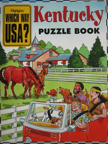 (image for) Which Way USA? Kentucky Puzzle Book (P) by Andrew Gutelle