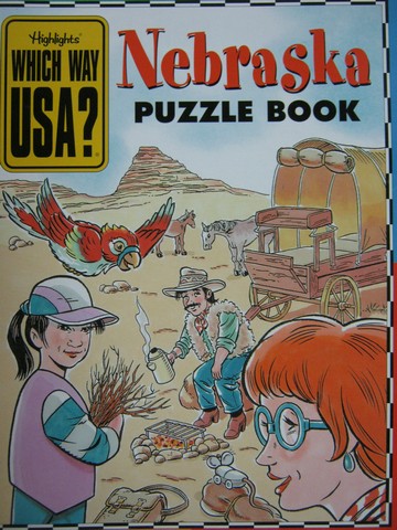 (image for) Which Way USA? Nebraska Puzzle Book (P) by Andrew Gutelle - Click Image to Close