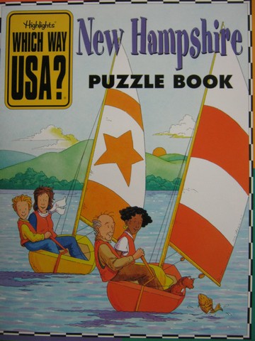 (image for) Which Way USA? New Hampshire Puzzle Book (P) by Andrew Gutelle