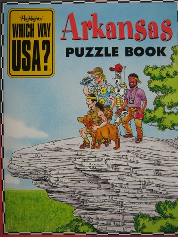 (image for) Which Way USA? Arkansas Puzzle Book (P) by Andrew Gutelle