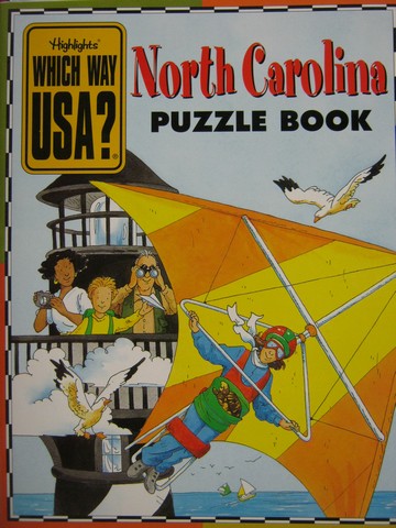 (image for) Which Way USA? North Carolina Puzzle Book (P) by Andrew Gutelle