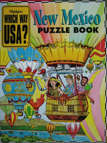 (image for) Which Way USA? New Mexico Puzzle Book (P) by Andrew Gutelle - Click Image to Close