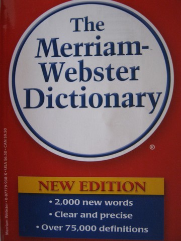 (image for) Merriam-Webster Dictionary New Edition (P)