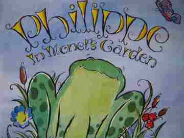 (image for) Philippe In Monet's Garden (H) by Lisa Jobe Carmack