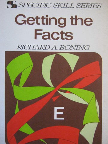 (image for) Specific Skill Series Getting the Facts Book E 3e (P) by Boning