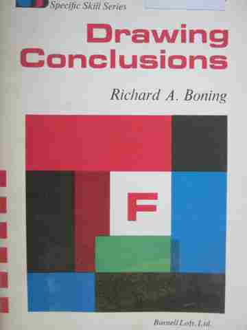 (image for) Specific Skill Series Drawing Conclusions Book F (P) by Boning