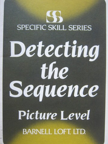 (image for) Specific Skill Series Detecting the Sequence Picture 2e (P)