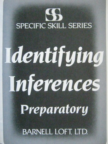 (image for) Specific Skill Series Identifying Inferences Preparatory (P)