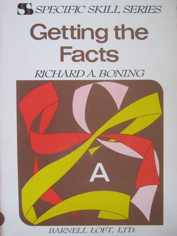 (image for) Specific Skill Series Getting the Facts Book A 2e (P) by Boning