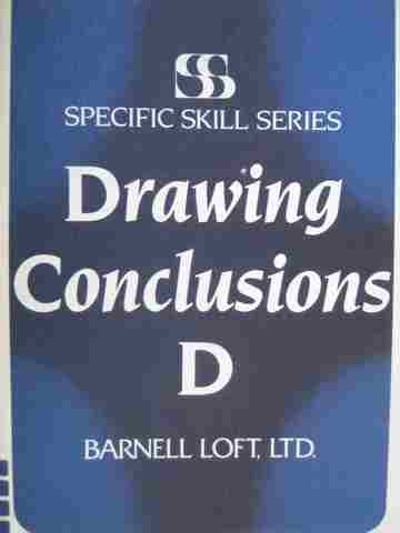 (image for) Specific Skill Series Drawing Conclusions Book D 3rd Edition (P)