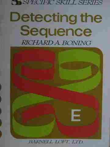 (image for) Specific Skill Series Detecting the Sequence E 2nd Edition (P)