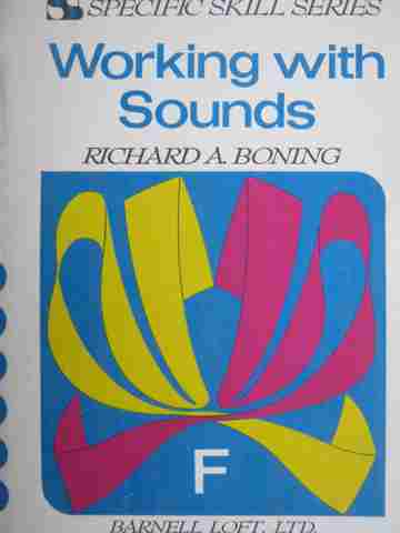 (image for) Specific Skill Series Working with Sounds Book F 2nd Edition (P)