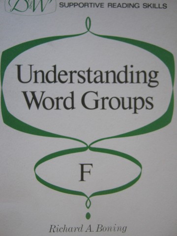 (image for) D&W Supportive Reading Skills Understanding Word Groups F (P)