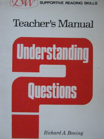 (image for) D&W Supportive Reading Skills Understanding Questions TM (TE)(P)